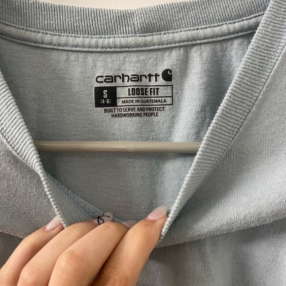 Carhartt Youth Boys Long Sleeve light blue - Picture 5 of 5